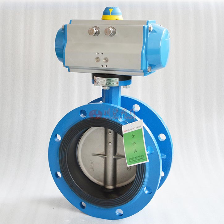 氣動(dòng)軟密封蝶閥實(shí)物圖