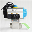 氣動高壓內螺紋球閥