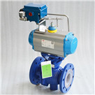 氣動V型襯氟調節(jié)球閥