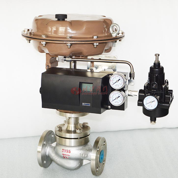 智能型氣動調(diào)節(jié)閥實(shí)物圖